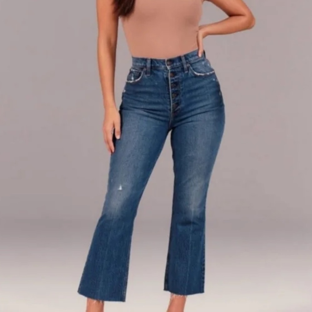 Abercrombie & Fitch Blue Women's Jeans